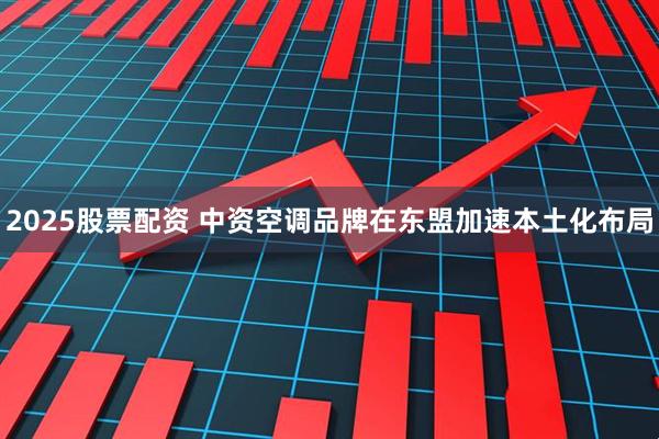 2025股票配资 中资空调品牌在东盟加速本土化布局